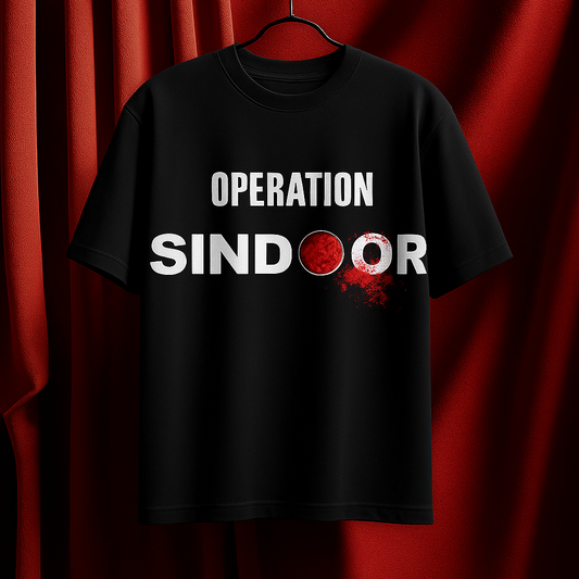Operation SINDOOR Black T-Shirt