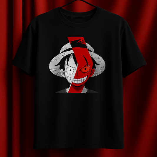One Piece Split Personality Anime Graphic Tee